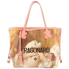 Louis Vuitton Neverfull NM Tote Limited Edition Jeff Koons Fragonard