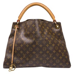 LOUIS VUITTON 'Artsy' Bag Large Model in Brown Monogram Canvas