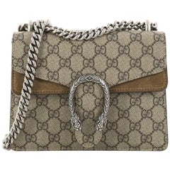 Used Gucci Dionysus Handbag GG Coated Canvas Mini