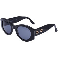 Chanel Vintage Double CC Sunglasses