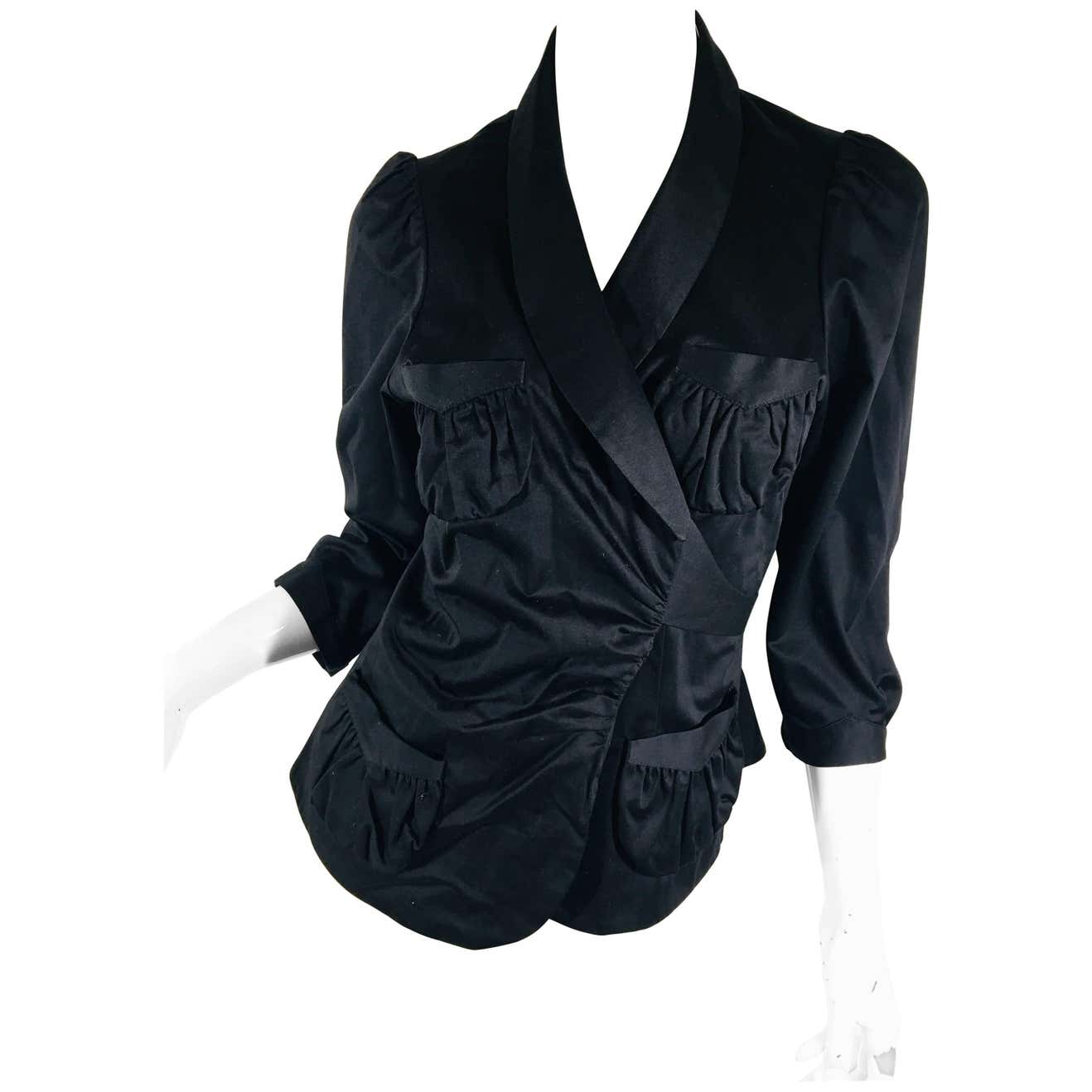 Anne Fontaine Wrap Jacket at 1stDibs | anne fontaine chicago