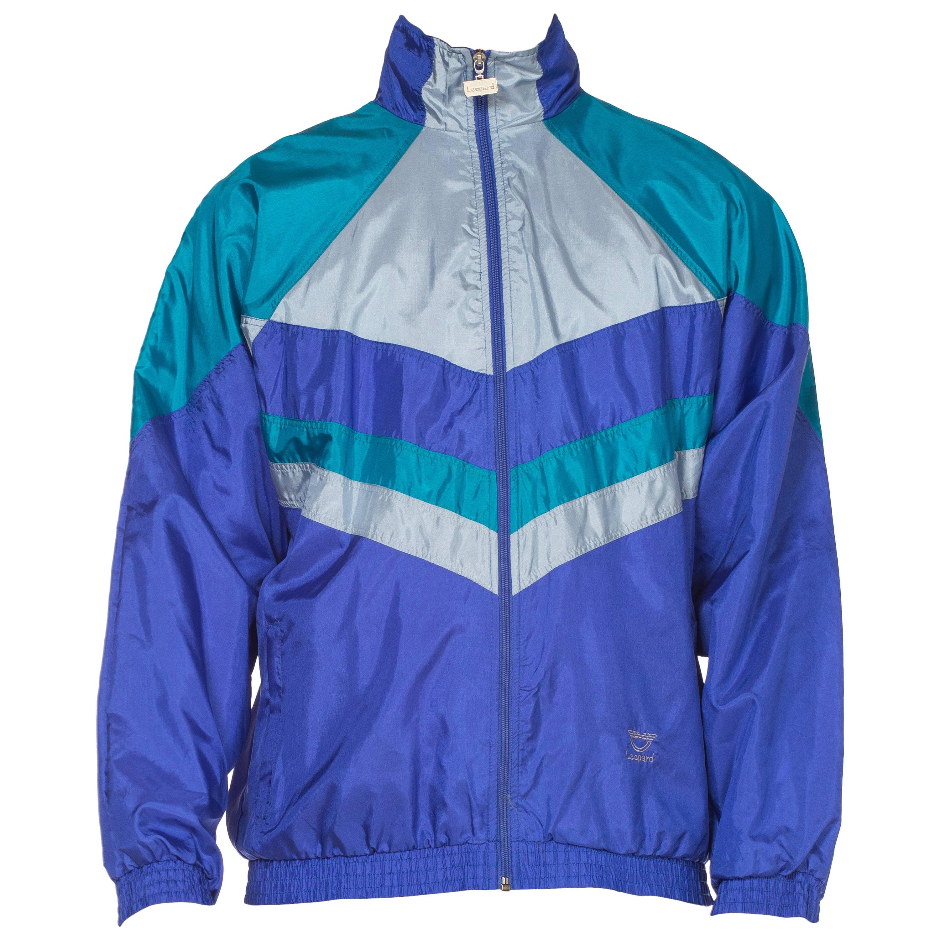 1980s 1990s Mens Nylon Sportswear Jacket 