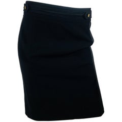 Roberto Cavalli Tuxedo Skirt