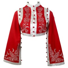 Alexander McQueen Runway Collection Embroidered Jacket, Spring / Summer 2000