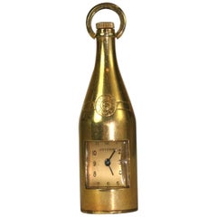 Vintage Juvenia Novelty Champagne Bottle Watch, 1960s