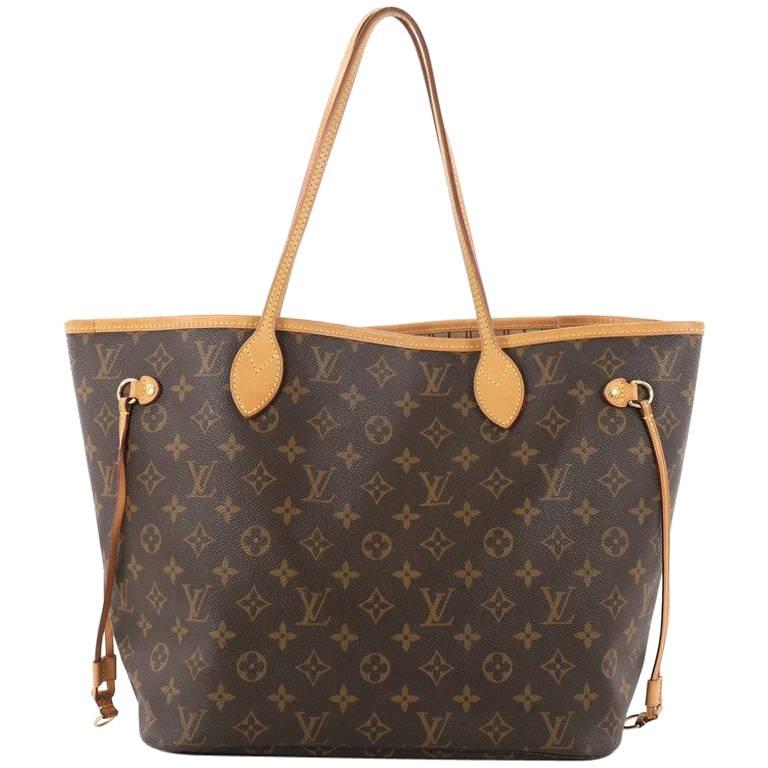 Louis Vuitton Neverfull Tote Monogram Canvas MM