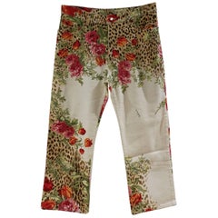 Vintage Roberto Cavalli Beije Flower Trousers