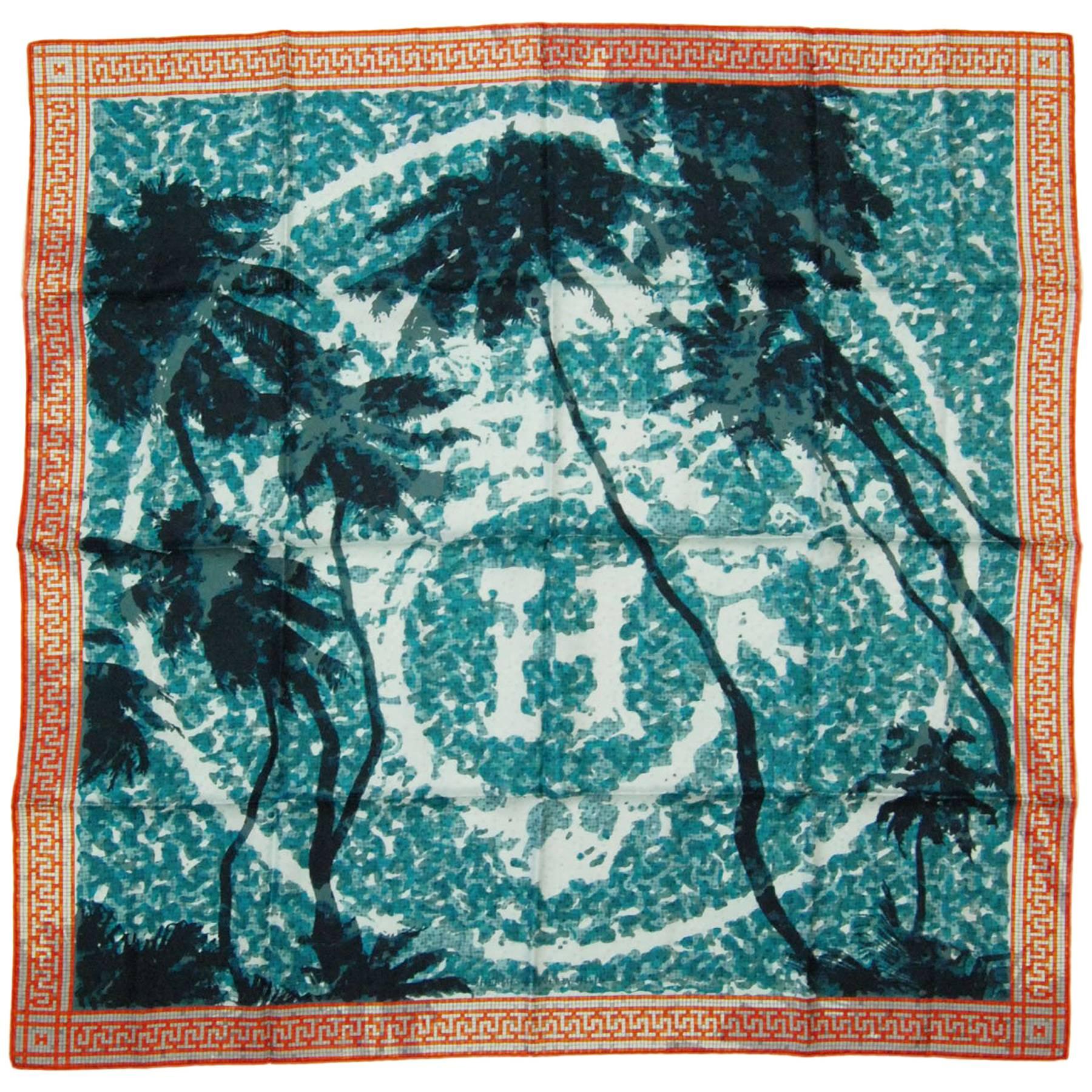 Hermes Limited Edition Hermes A Beverly Hills Silk 90cm Scarf NWT