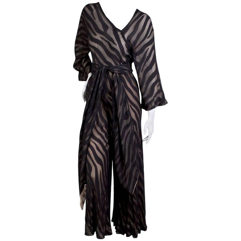 2000s Halston Heritage gold sequins jumpsuit NWOT at 1stdibs