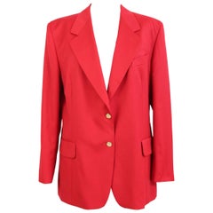 Burberry Jacket Balzer Cotton Retro Red