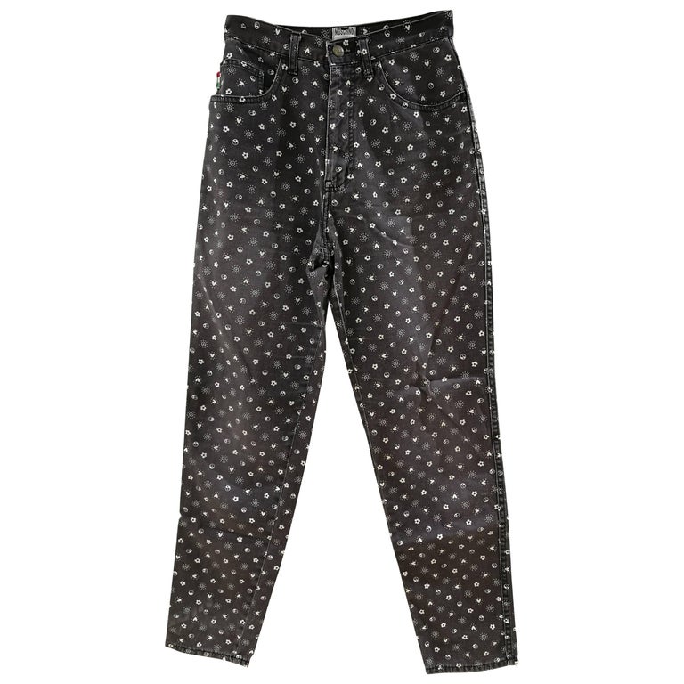 Moschino Jeans grey Trousers For Sale at 1stDibs