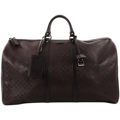 Gucci Bright Carry On Duffle Bag Diamante Leather Large