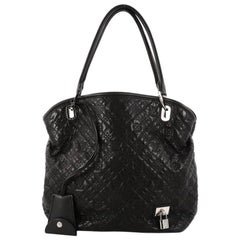 Louis Vuitton Antheia Lilia Handbag Leather GM