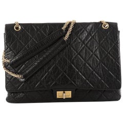 Chanel Reissue 2.55 Handbag Quilted Aged Calfskin XL