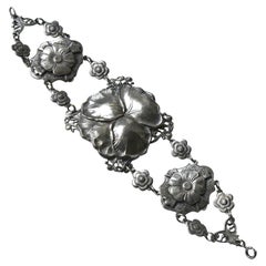 Art Nouveau Poppy Bracelet