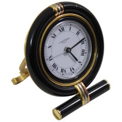 Cartier Trinity Vintage Travel Clock 