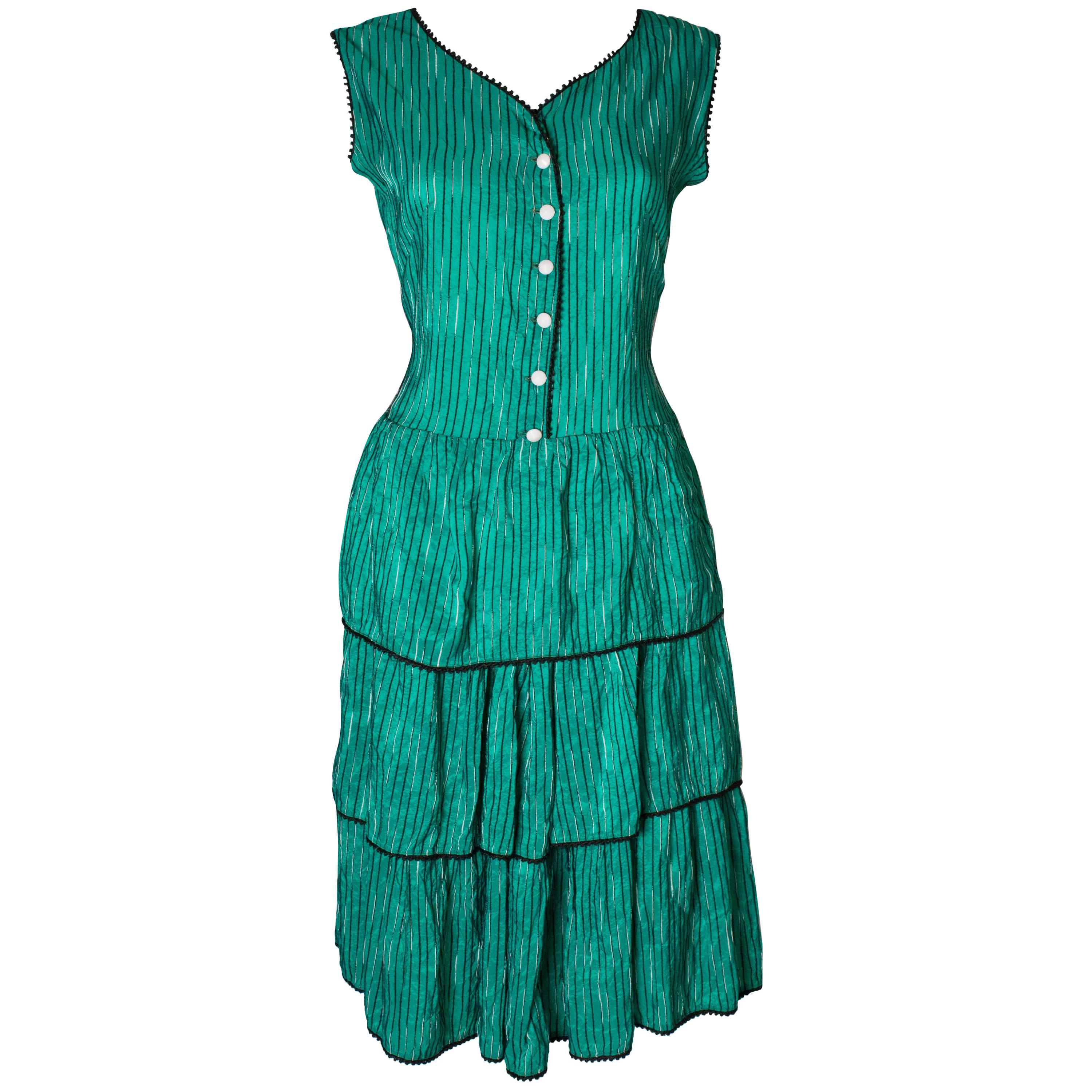 Ruffled Vintage Sundress