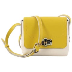 Lanvin Happy Edgy Crossbody Bag Cuir Mini