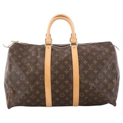 Louis Vuitton Keepall Bag Monogram Canvas 45