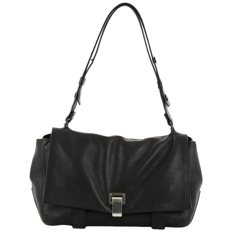 Proenza Schouler Courier Bag Leather Medium
