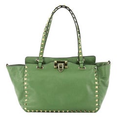 Valentino Rockstud Tote Soft Leather Small