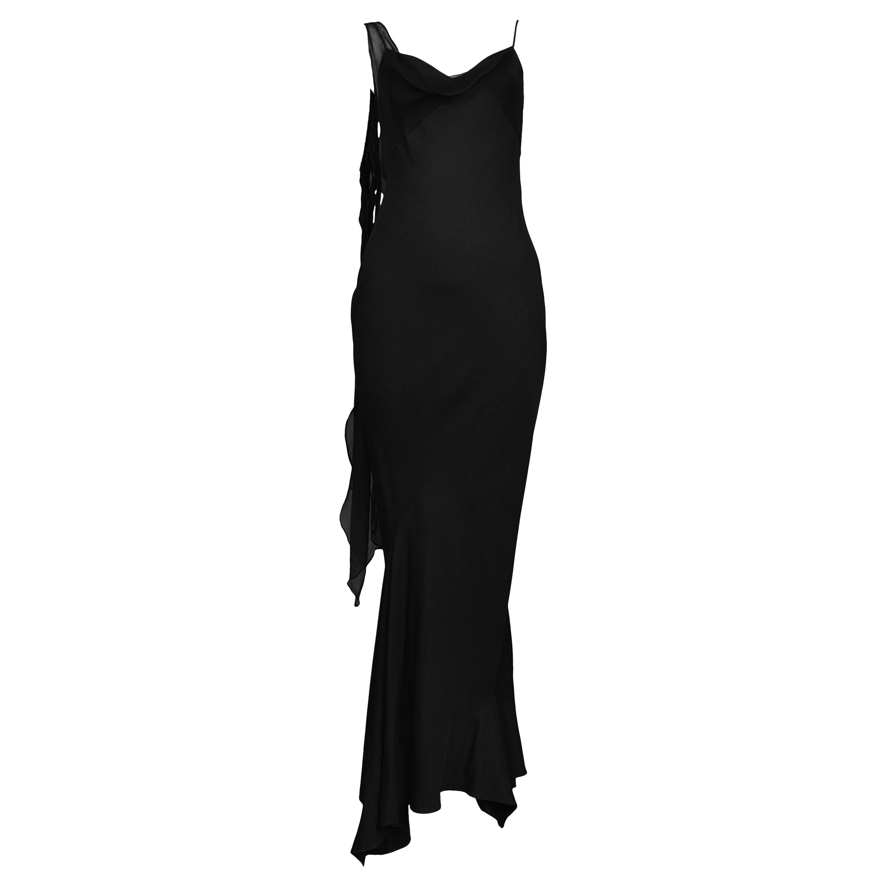 John Galliano Princess Lucretia Black Slip, 1994 at 1stDibs