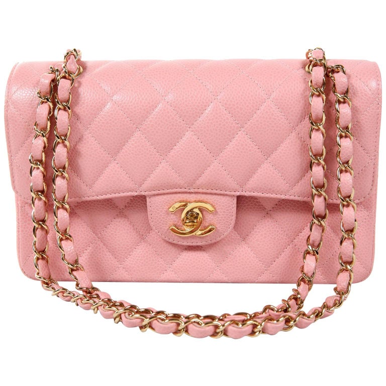 chanel classic flap rose gold hardware