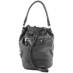Balenciaga Carly Giant Studs Handbag Leather 