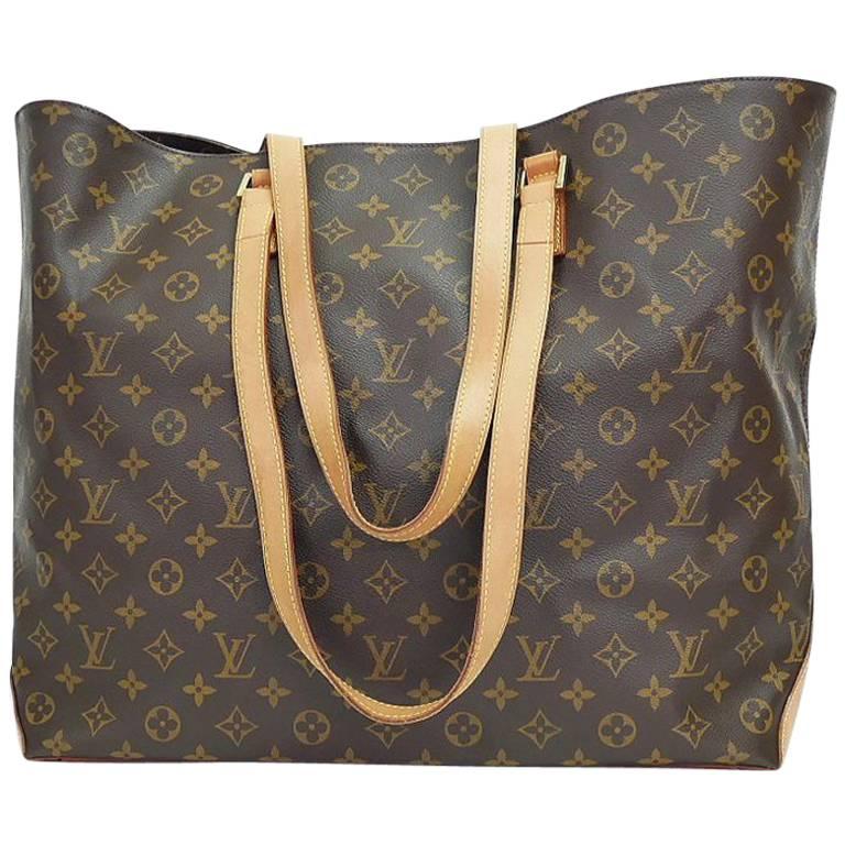 Louis Vuitton Monogram Cabas Alto XL Shopping Tote Bag 