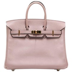 Hermès Pink Glycine Birkin 25 Bag