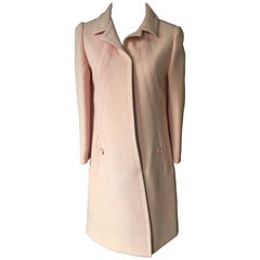 Jean Patou - Manteau rose vintage 