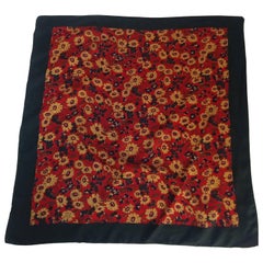 Retro 1970s Liberty of London Floral Scarf