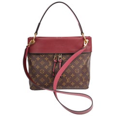 Louis Vuitton Tuileries Besace Monogram Bag - brown/burgundy red