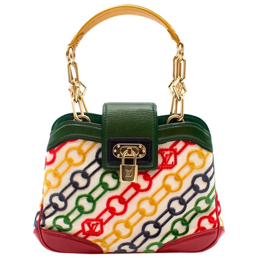Louis Vuitton 'Mini Linda' Limited Edition Chain Bag For Sale