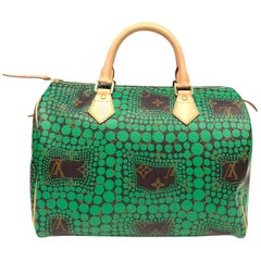 Yayoi Kusama Monogrammierte Speedy 30-Tasche von Louis Vuitton, limitierte Auflage