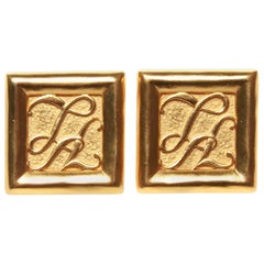 Karl Lagerfeld KL Clip-On Earrings