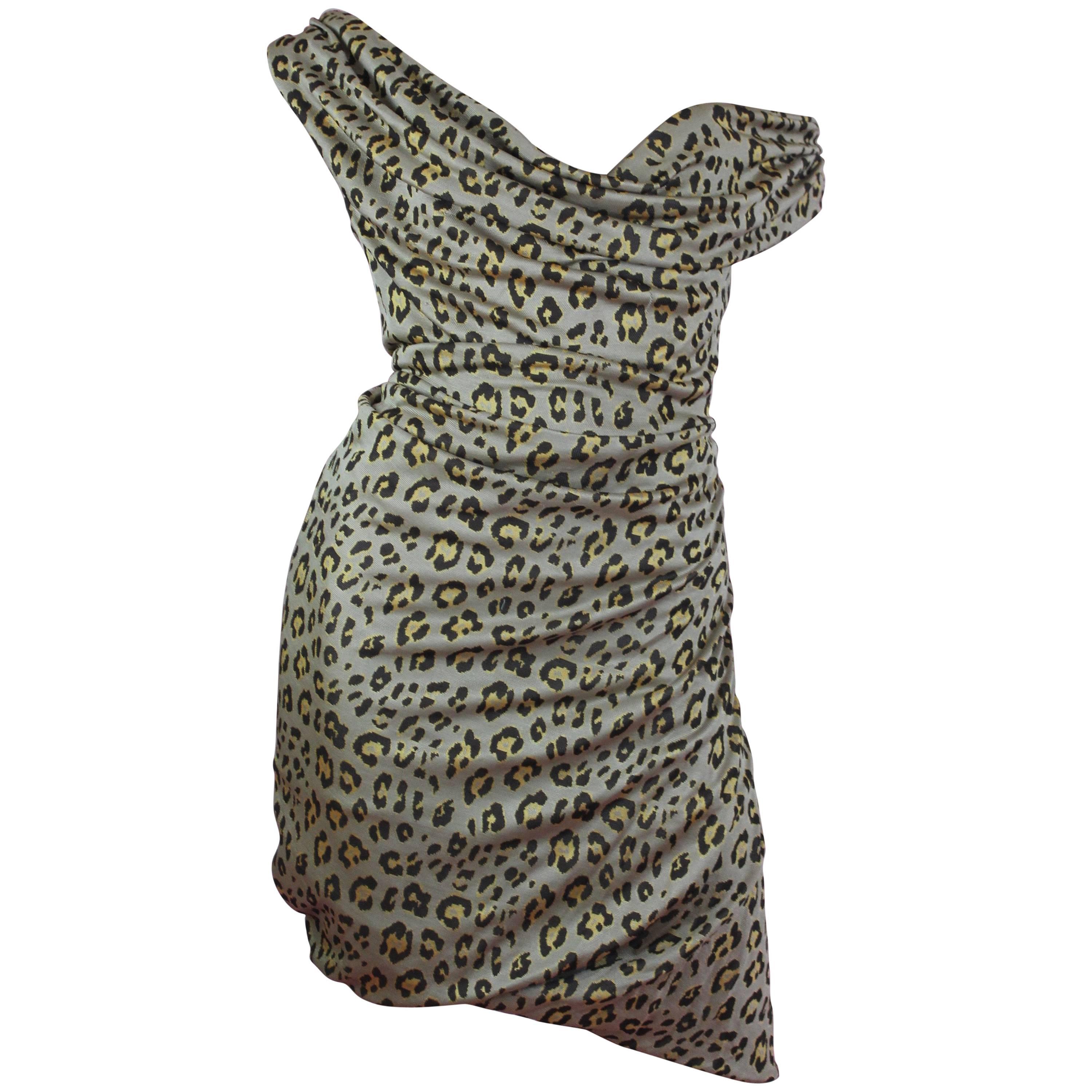 Vivienne Westwood Red Label Leopard Print Cocotte Dress, S / S 2011, Size S 