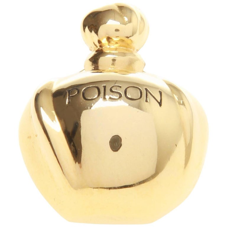 Vintage Christian Dior Poison Bottle Lapel Pin Brooch at 1stDibs | dior  lapel pin, poison perfume 1980s, christian dior lapel pin