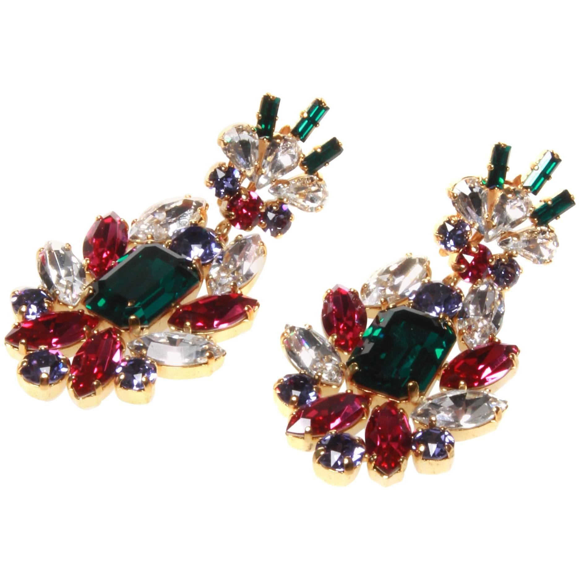 Dolce and Gabbana Clip On Earrings For Sale