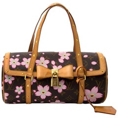 Louis Vuitton Pink Monogram Canvas Limited Edition Cherry Blossom Papillon  Bag at 1stDibs