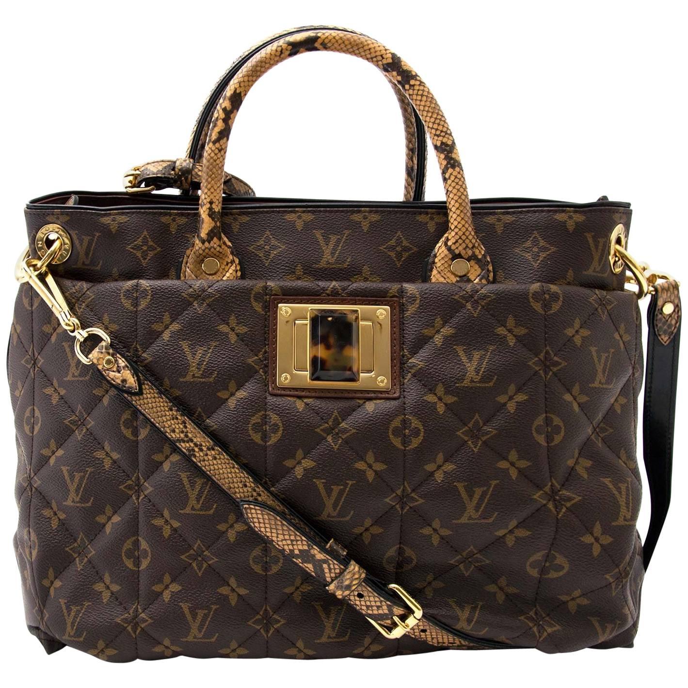 Louis Vuitton Etoile Exotic Python Bag