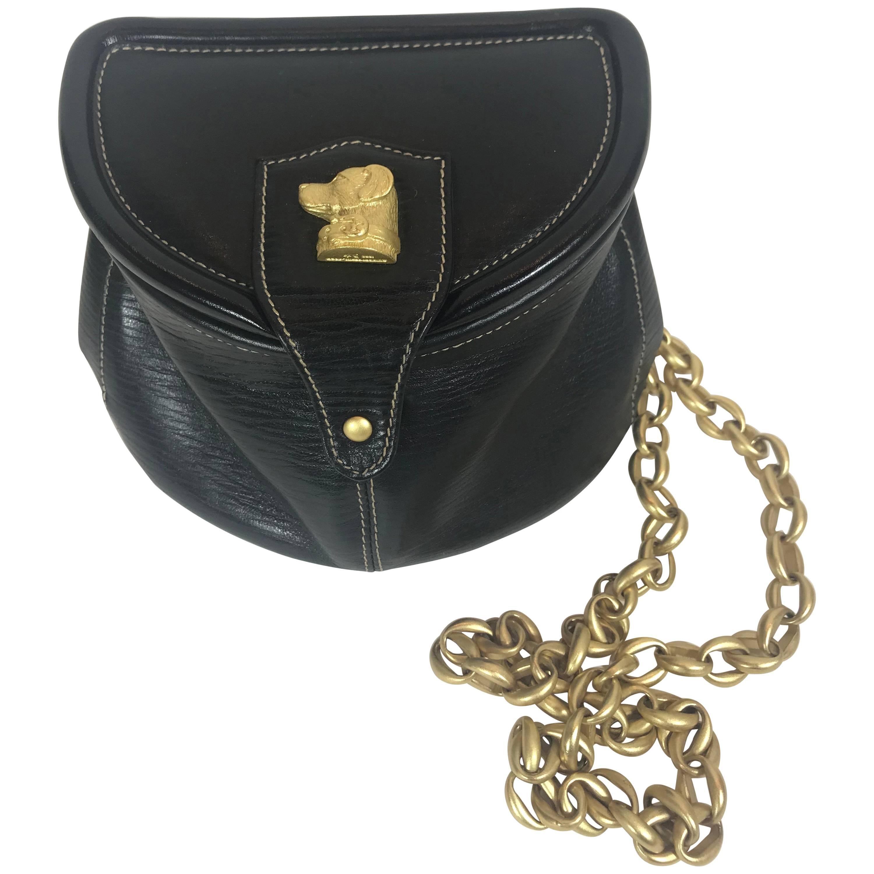 Barry Kieselstein-Cord Small Leather Crossbody Bag For Sale