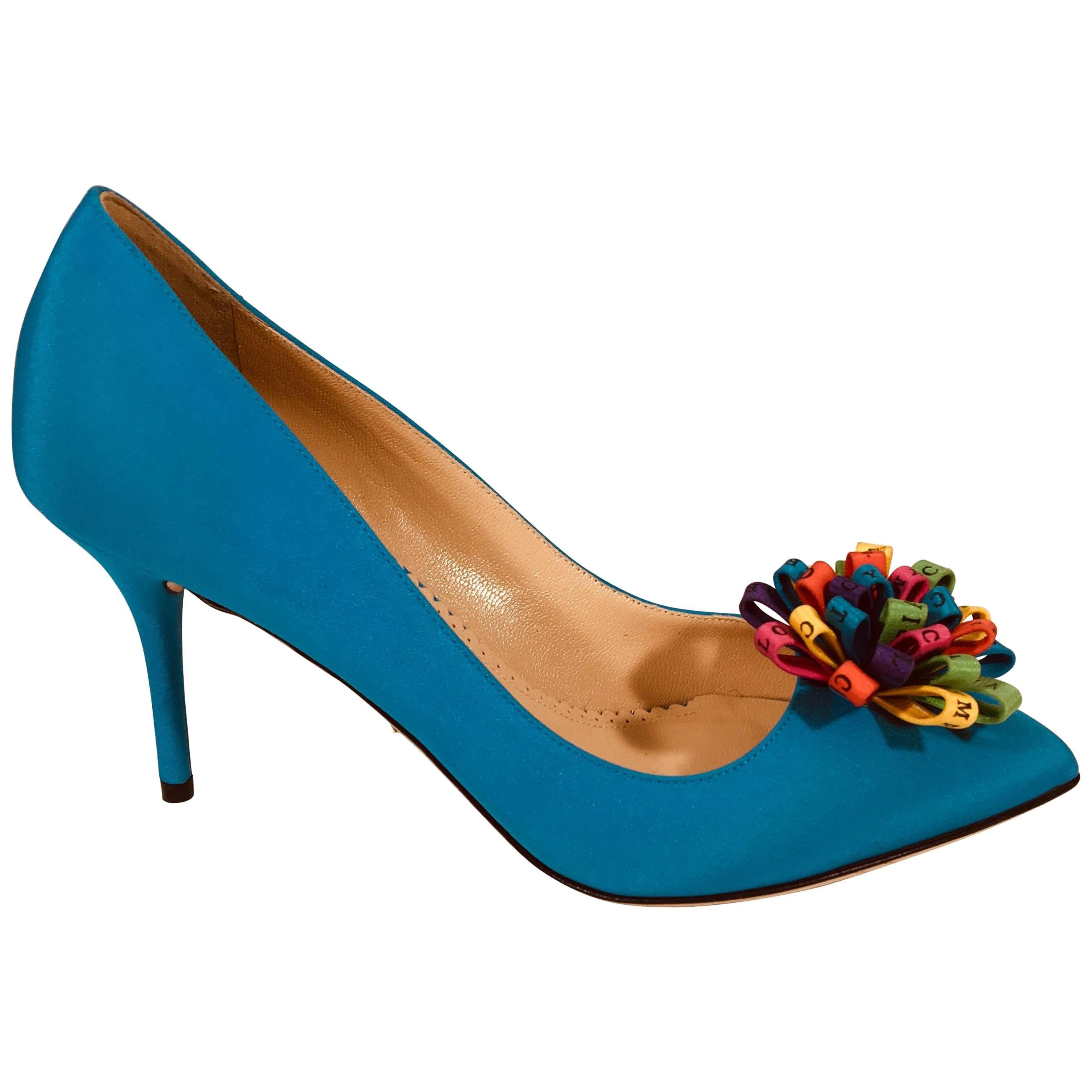 Charlotte Olympia Pom Pom Heels