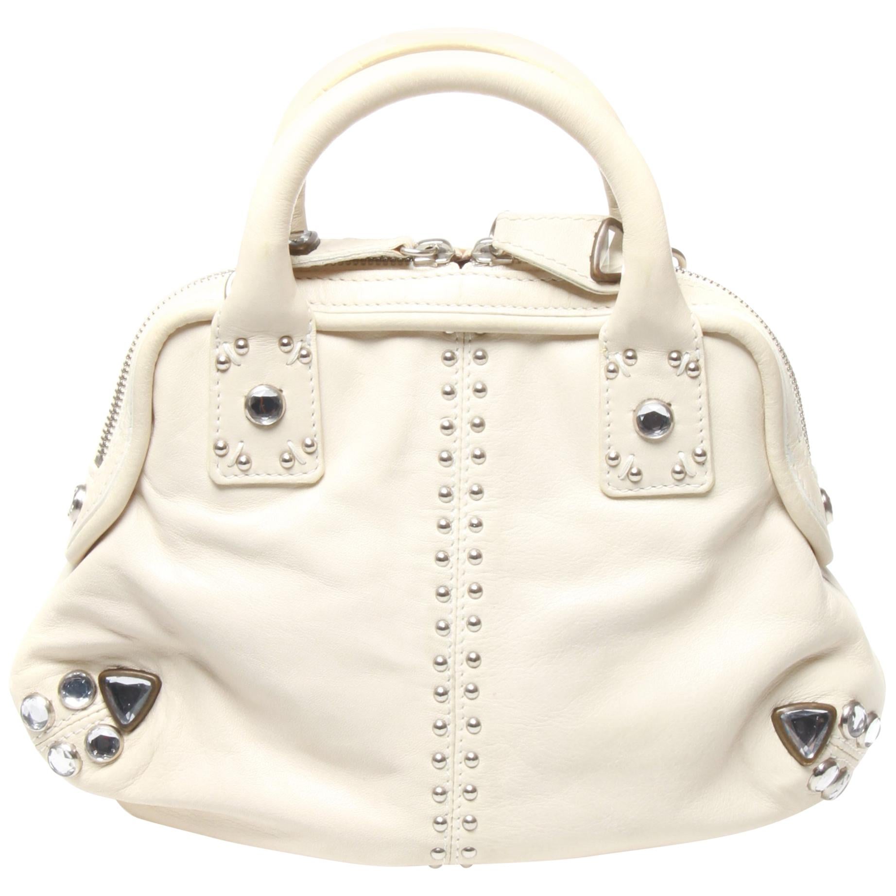 Sonia Rykiel White Handbag For Sale