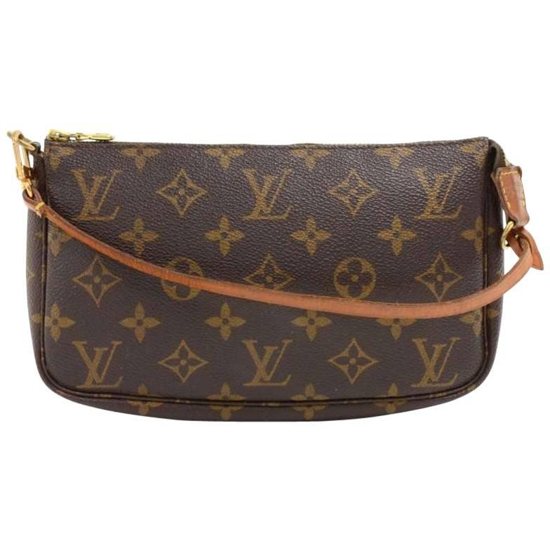 Louis Vuitton Pochette Accessories Monogram Canvas Hand Bag