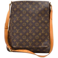 Vintage Louis Vuitton Musette Large Monogram Canvas Shoulder Bag