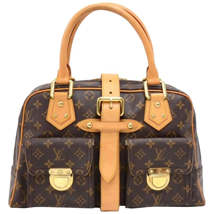 Louis Vuitton Manhattan GM Monogram Canvas Hand Bag