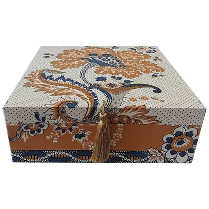 Box for Hermès Scarves Carrés Storage Box Decorative Box Scarf Box Pierre Frey