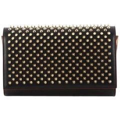 Christian Louboutin Paloma Clutch Spiked Leather 