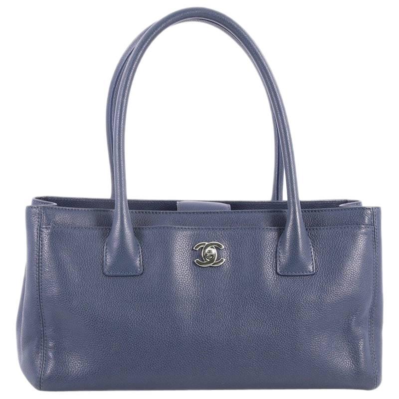  Chanel Cerf Executive Tote Leather Small
